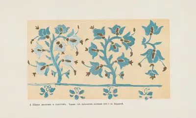 Motivy ukrainskago ornamenta Pl. 2 by Nikolay Samokish, 1900 — digital art print download