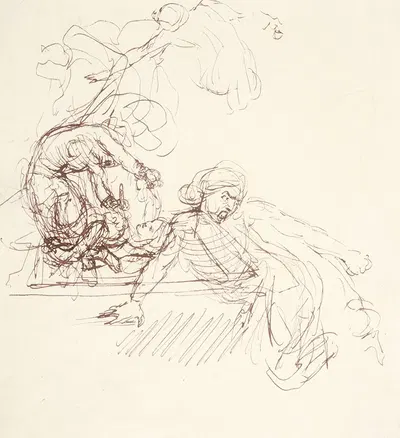 Sheet of Studies by Уильям Этти — digital art print download