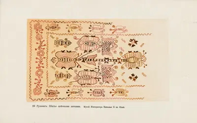 Motivy ukrainskago ornamenta Pl. 28 by Nikolay Samokish, 1900 — digital art print download