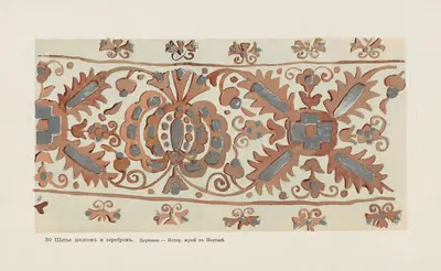 Motivy ukrainskago ornamenta Pl. 30 by Nikolay Samokish, 1900 — digital art print download