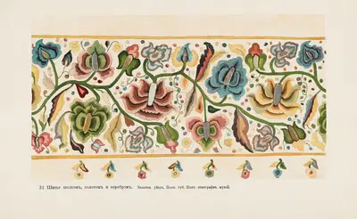 Motivy ukrainskago ornamenta Pl. 31 by Nikolay Samokish, 1900 — digital art print download