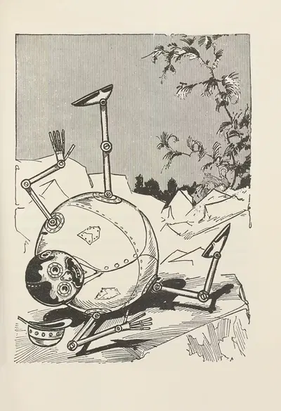 Тик-Ток из Оза Пл.23 by Джон Реа Нейл, 1914 — digital art print download