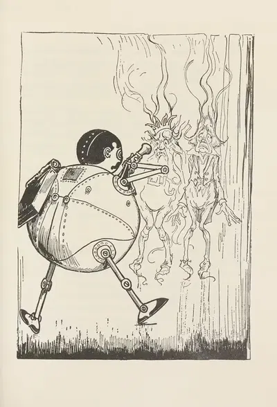 Тик-Ток из Оза Пл.24 by Джон Реа Нейл, 1914 — digital art print download
