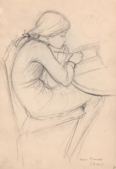 Sketchbook Pl.06 by Зофия Городыньска, 1935-1936 — digital art print download