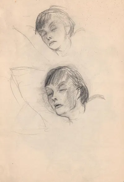 Sketchbook Pl.12 by Зофия Городыньска, 1935-1936 — digital art print download