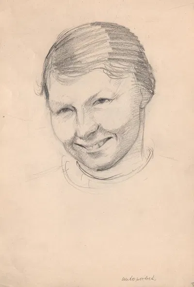 Sketchbook Pl.17 by Zofia Horodyńska, 1935-1936 — digital art print download