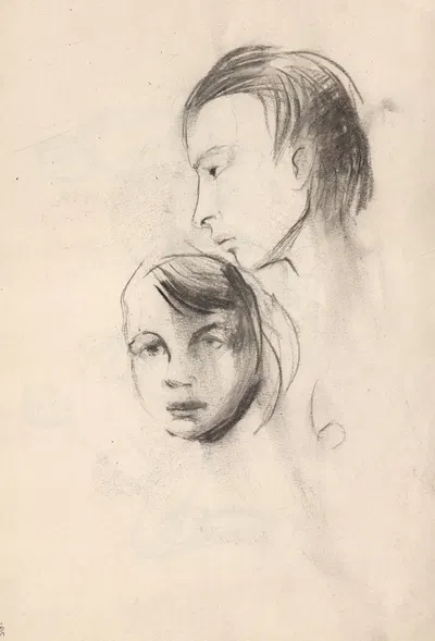 Sketchbook Pl.20 by Зофия Городыньска, 1935-1936 — digital art print download