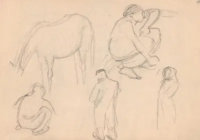 Sketchbook Pl.36 by Зофия Городыньска, 1935-1936 — digital art print download