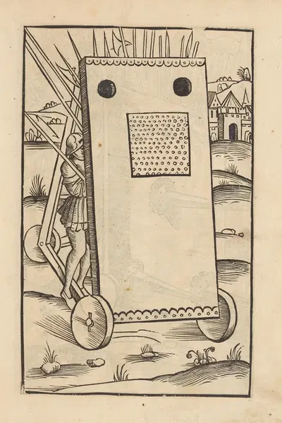 Четыре книги рыцарства, пл. 007 by Флавий Вегетий Ренат, 1529 — digital art print download