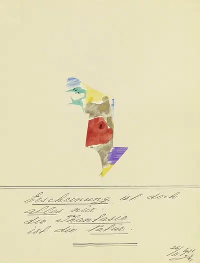 'Erscheinung ist doch alles nur …' by John Elsas, 1931 — digital art print download