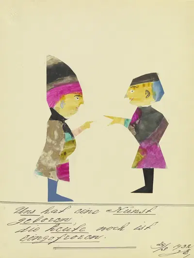 'Uns hat eine Kunst geboren …' by John Elsas, 1932 — digital art print download