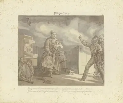 Флегматик by Эдуард Илле, 1862 — digital art print download