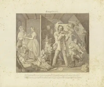 Сангвиник by Эдуард Илле, 1862 — digital art print download