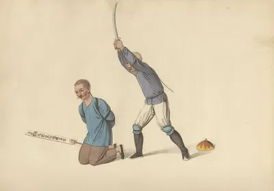 Способ обезглавливания by Джордж Генри Мейсон, 1801 — digital art print download