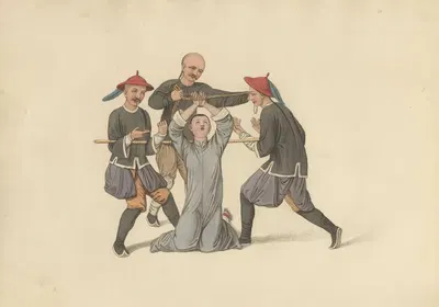 Пытка пальцев by Джордж Генри Мейсон, 1801 — digital art print download