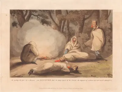 Military Discoveries by Henry Thomas Alken, 1819 — digital art print download