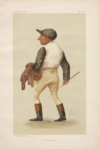 Jockeys of the Victorian and Edwardian Turf executed by Spy and others for the 'Vanity Fair' Series by Vincent Robert…