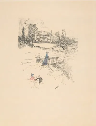 Особняк Жумель by Шарль Фредерик Уильям Мелятц, 1901 — digital art print download