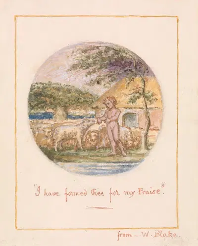 'I have formed thee for my praise' by Edward Calvert — digital art print download
