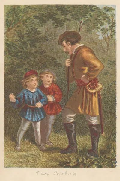 Два брата by Джозеф Мартин Кронхейм, 1877 — digital art print download