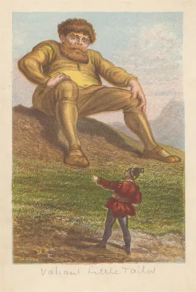 Храбрый портной by Джозеф Мартин Кронхейм, 1877 — digital art print download
