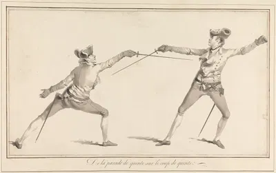 С Парада Деквинте на Удар Деквинте by Джеймс Гвин, 1763 — digital art print download