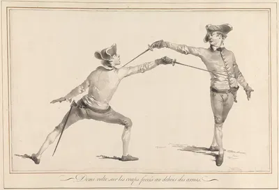 Полувольт на принудительных ударах вне оружия by Джеймс Гвин, 1763 — digital art print download