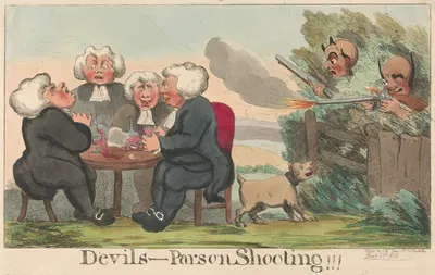 Devils – Parson Shooting by John Cawse, 1800 — digital art print download