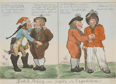 Dutch Policy or the Fruits of the Expedition!!! by John Cawse, 1799 — digital art print download