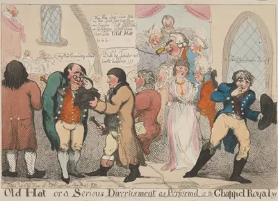 Old Hat or a Serious Divertisement as Performed at the Chap(p)el Royal by John Cawse, 1800 — digital art print download