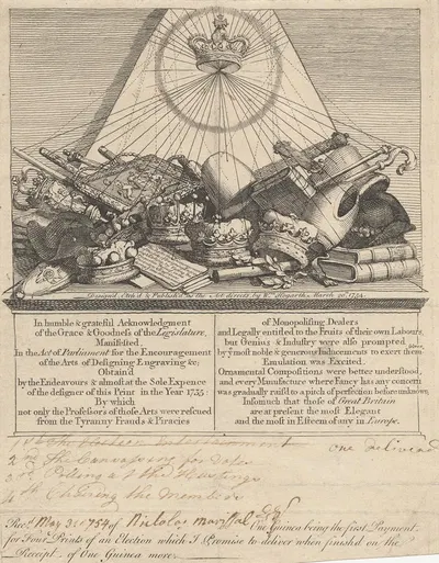 Абонемент на; 'Четыре отпечатка выборов' by Уильям Хогарт, 1754 — digital art print download