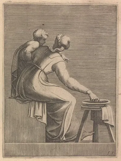 Элиуд, предок Христа by Адамо Скультори, 1550-1585 — digital art print download