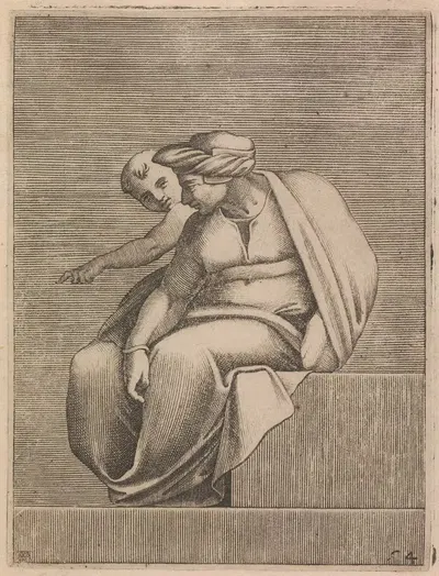 Иоаким, предок Христа by Адамо Скультори, 1550-1585 — digital art print download