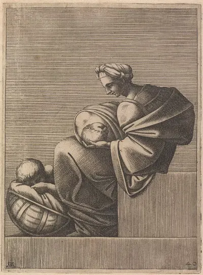 Манас, предок Христа by Адамо Скультори, 1550-1585 — digital art print download
