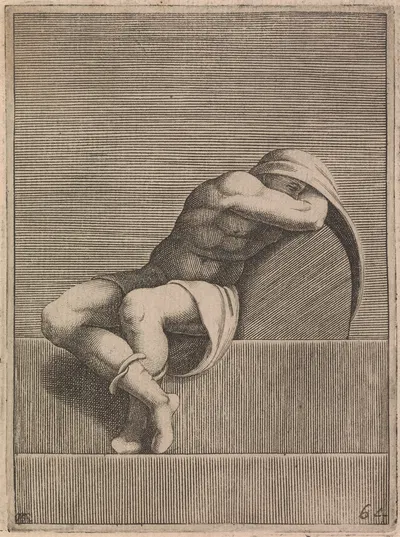 Фарес, предок Христа by Адамо Скультори, 1550-1585 — digital art print download