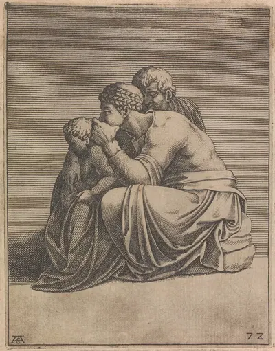 Ровоам, предок Христа by Адамо Скультори, 1550-1585 — digital art print download