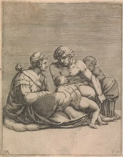 Зоробавель, предок Христа by Адамо Скультори, 1550-1585 — digital art print download