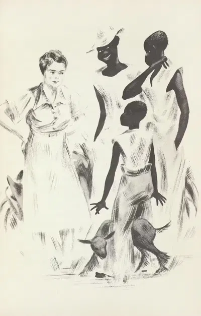 Мышиные колени Пл.14 by Эйвери Джонсон, 1939 — digital art print download