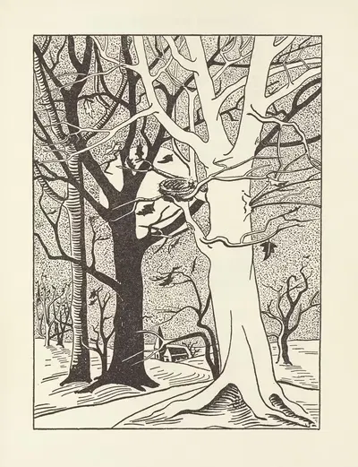 Gladiola Garden; poems of outdoors and indoors for second grade readers Pl.02 by Lois Mailou Jones, 1940 — digital art…