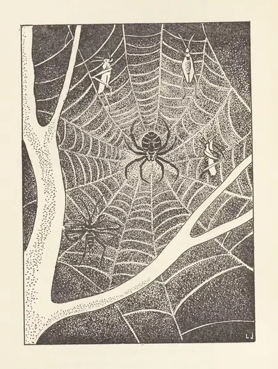Gladiola Garden; poems of outdoors and indoors for second grade readers Pl.08 by Lois Mailou Jones, 1940 — digital art…