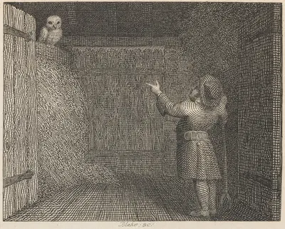 Басня XLI. Сова и фермер by Джон Уоттон, 1793 — digital art print download