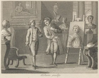 Басня XVIII. Художник, который не нравился никому и всем by Джон Уоттон, 1793 — digital art print download