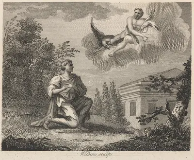 Басня XXXIX. Отец и Юпитер by Джон Уоттон, 1793 — digital art print download