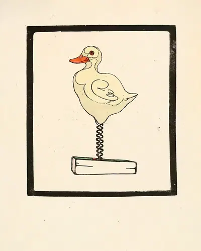 Duckling by Edward Gordon Craig, 1899 — digital art print download