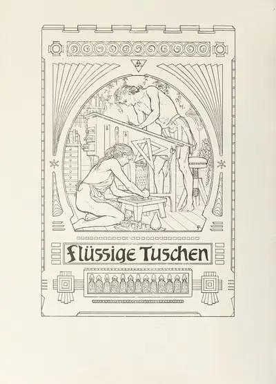 Фидус-Серия – двенадцать иллюстраций Пл.05 by Хуго Хёппенер, 1904 — digital art print download