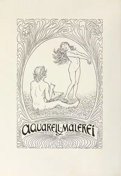 Серия Фидуса – двенадцать иллюстраций, пл.06 by Хуго Хёппенер, 1904 — digital art print download
