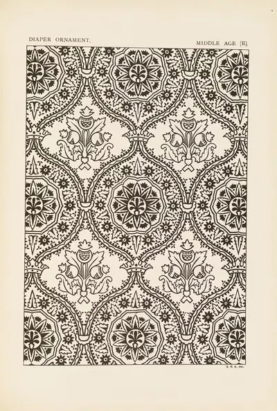 Контуры орнамента в ведущих стилях Пл.37 by Джордж Эшдаун Одсли, 1881 — digital art print download