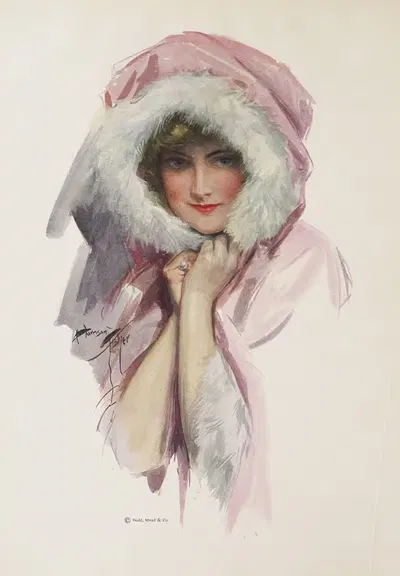 Девушки Харрисона Фишера Пл.2 by Харрисон Фишер, 1914 — digital art print download