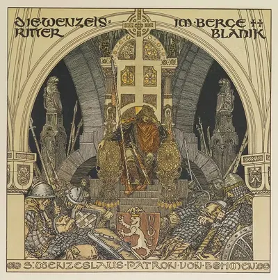 Австрийские месячные картинки Пл.19 by Генрих Лефлер, 1900 — digital art print download