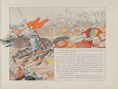 Жанна д'Арк Пл.24 by Луи Морис Буте де Монвель, 1896 — digital art print download